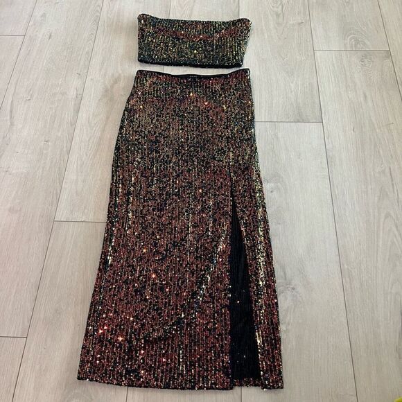 Vici Sequin 2pc set size S - Picture 1 of 10
